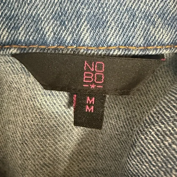 NOBO Denim Jacket with Rhinestones - Picture 3 of 3